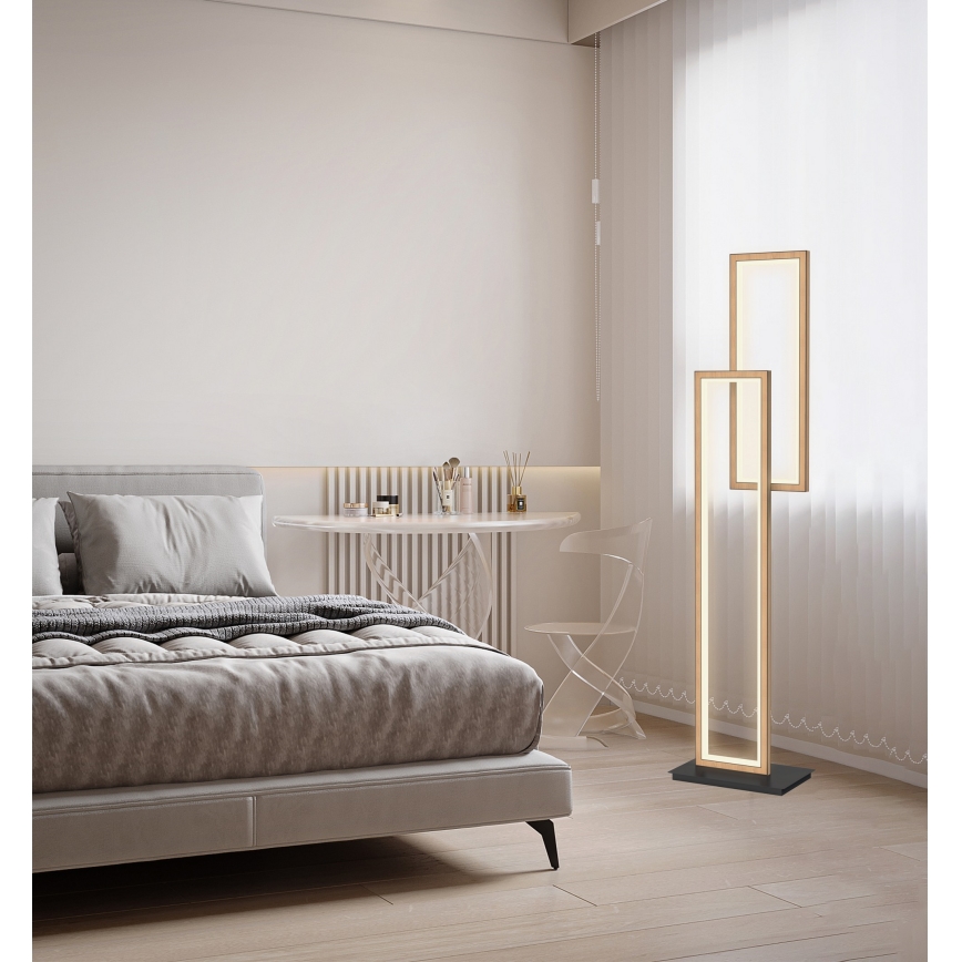 Wofi 3023-206 - Himmennettävä LED-lattiavalaisin PESCARA LED/21W/230V