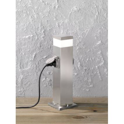 Wofi 3054.01.97.7000 - LED ulkovalaisin kahdella pistokkeella TARA LED/7W/230V IP44 SCHUKO