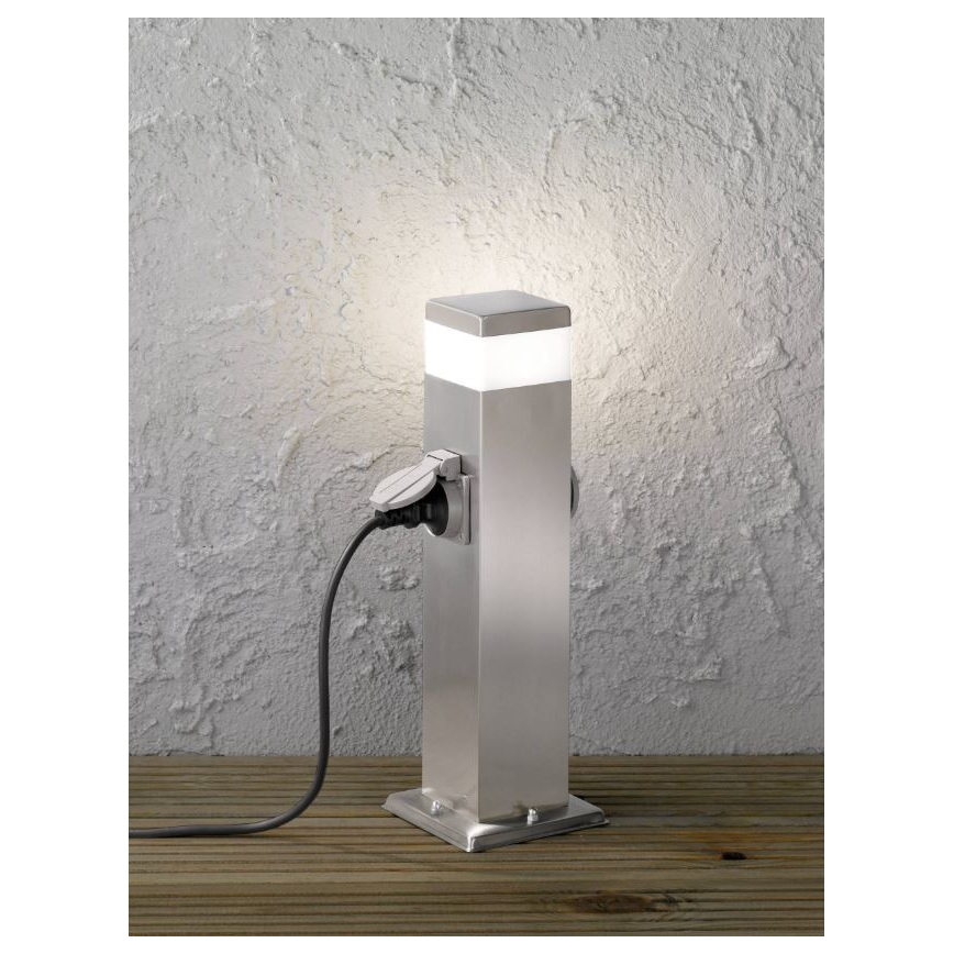 Wofi 3054.01.97.7000 - LED ulkovalaisin kahdella pistokkeella TARA LED/7W/230V IP44 SCHUKO