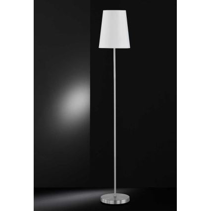 Wofi 3329.01.06.6000 - Lattialamppu FYNN 1xE27/60W/230V valkoinen