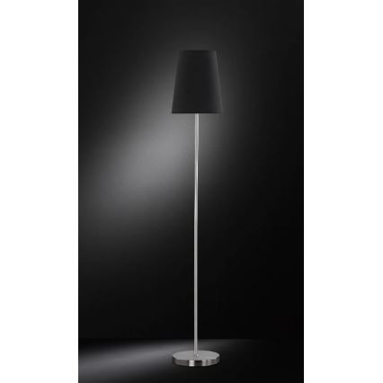 Wofi 3329.01.10.6000 - Lattialamppu FYNN 1xE27/60W/230V musta