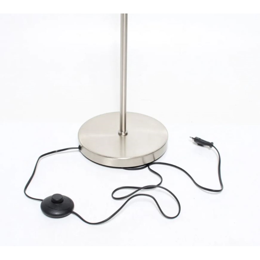 Wofi 3329.01.10.6000 - Lattialamppu FYNN 1xE27/60W/230V musta