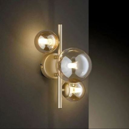 Wofi 4014.03.14.9000 - LED-seinävalaisin VILLA 3xG9/3W/230V