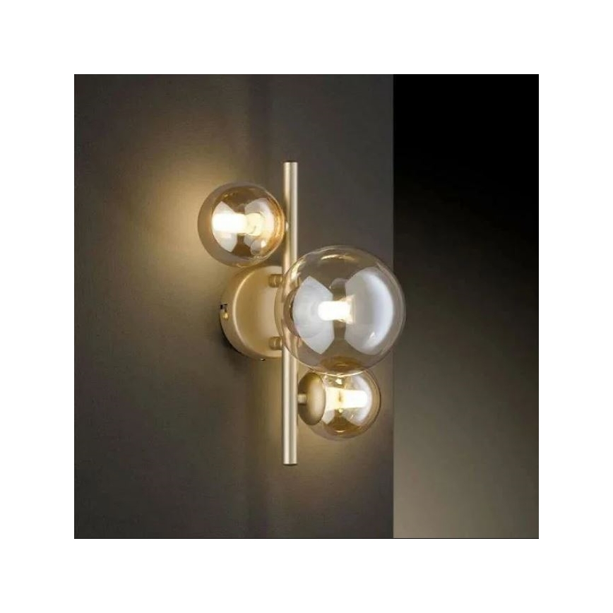 Wofi 4014.03.14.9000 - LED-seinävalaisin VILLA 3xG9/3W/230V