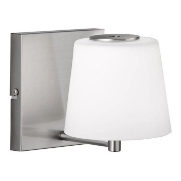 Wofi 4015.01.64.9000 - LED Himmennettävä seinävalaisin GENK LED/2W/5V 2500 mAh