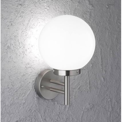 Wofi 4033.01.97.7000 - Ulkoseinävalaisin REMO 1xE27/60W/230V IP44