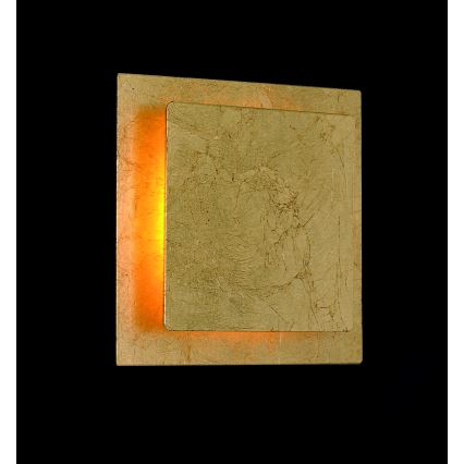 Wofi 4048-101Q - LED-seinävalaisin BAYONNE LED/6,5W/230V kulta