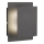 Wofi 4048-102Q - LED-seinävalaisin BAYONNE LED/6,5W/230V antrasiitti