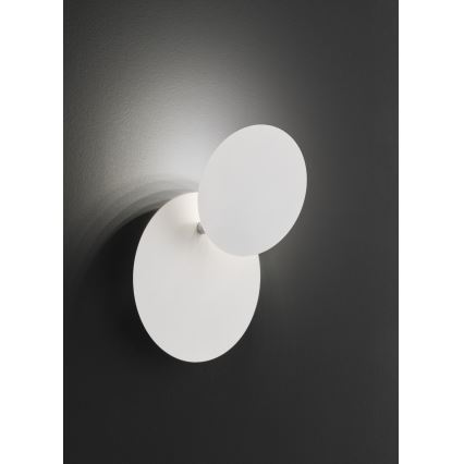 Wofi 4048-108R - LED-seinävalaisin BAYONNE LED/6,5W/230V valkoinen