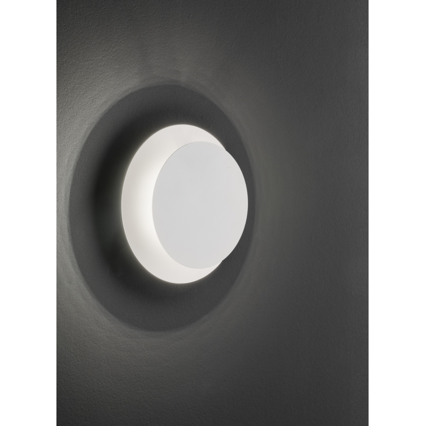 Wofi 4048-108R - LED-seinävalaisin BAYONNE LED/6,5W/230V valkoinen