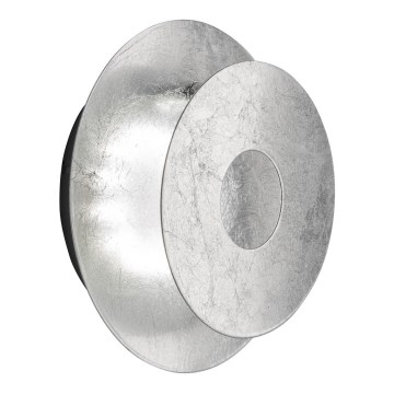Wofi 4048-203R - LED-seinävalaisin BAYONNE LED/6,5W/230V hopea
