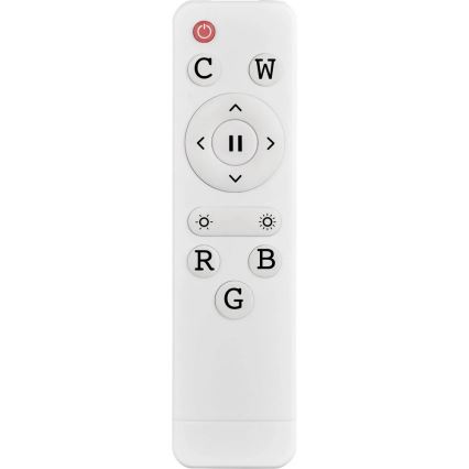 Wofi 4506.04.06.9000 - SETTI 4x LED RGB Himmennettävä seinävalo LED/2W/230V + kaukosäädin