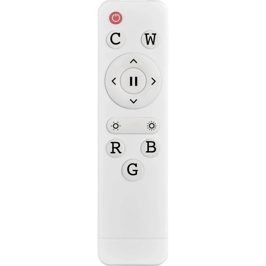 Wofi 4506.04.06.9000 - SETTI 4x LED RGB Himmennettävä seinävalo LED/2W/230V + kaukosäädin