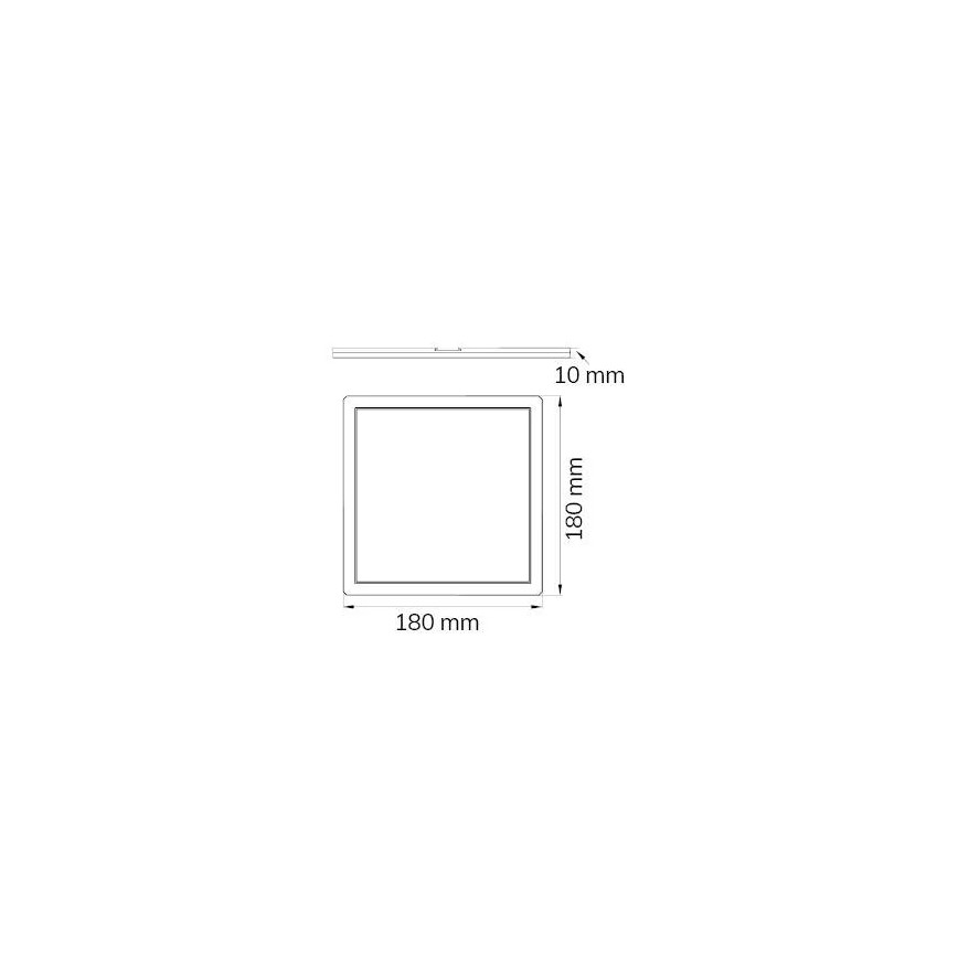 Wofi 4506.04.06.9000 - SETTI 4x LED RGB Himmennettävä seinävalo LED/2W/230V + kaukosäädin