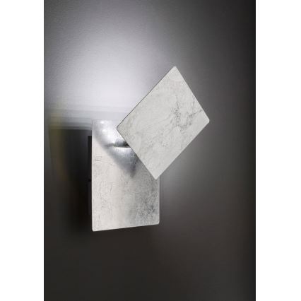 Wofi 451401709000 - LED-seinävalaisin FEY LED/8W/230V mattakromi