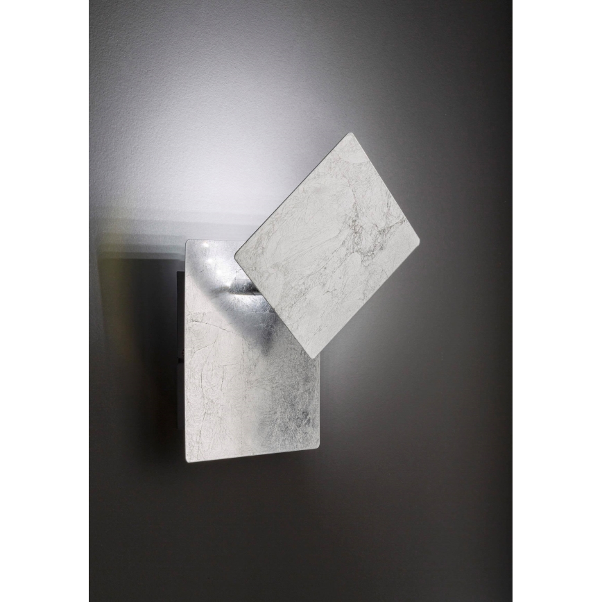 Wofi 451401709000 - LED-seinävalaisin FEY LED/8W/230V mattakromi