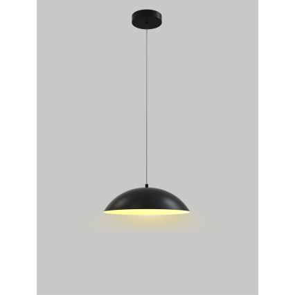 Wofi 6001-104 - Himmennettävä LED-kattokruunu johdossa ROSCOFF LED/19W/230V musta/kulta