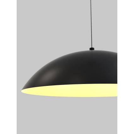 Wofi 6001-104 - Himmennettävä LED-kattokruunu johdossa ROSCOFF LED/19W/230V musta/kulta
