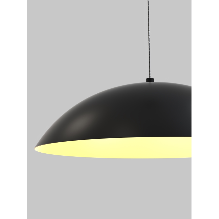 Wofi 6001-104 - Himmennettävä LED-kattokruunu johdossa ROSCOFF LED/19W/230V musta/kulta