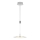 Wofi 6120.01.54.0000 - Himmennettävä LED-kattokruunu johdossa ROMA LED/21,6W/230V
