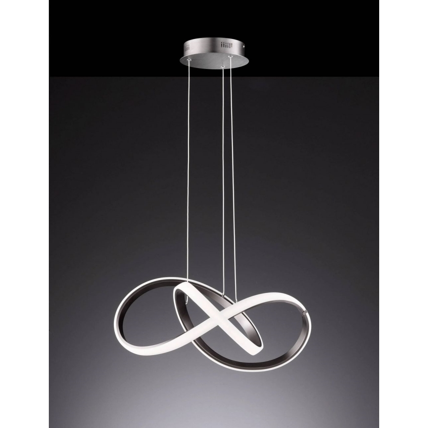 Wofi 6134.01.88.9000 - LED Himmennettävä kattokruunu johdossa INDIGO LED/44W/230V