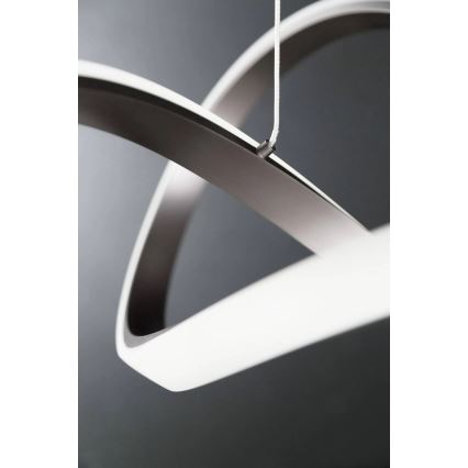 Wofi 6134.01.88.9000 - LED Himmennettävä kattokruunu johdossa INDIGO LED/44W/230V