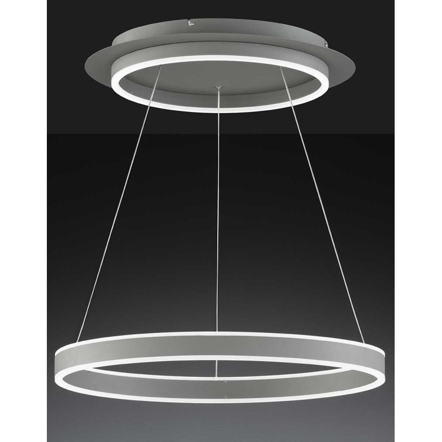Wofi 6226.02.88.9000 - LED Himmennettävä kattokruunu johdossa KEMI LED/83W/230V + kaukosäädin