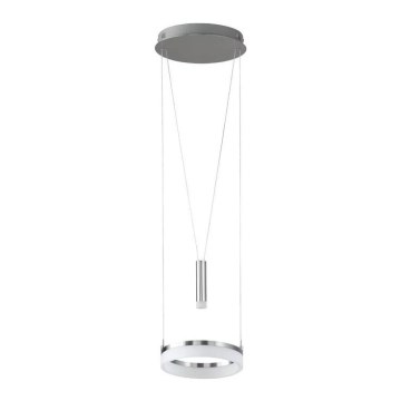 Wofi 6263.02.54.6250 - Himmennettävä LED-kattokruunu johdossa JETTE LED/10W/230V + LED/1W