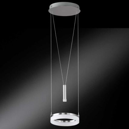 Wofi 6263.02.54.6250 - Himmennettävä LED-kattokruunu johdossa JETTE LED/10W/230V + LED/1W