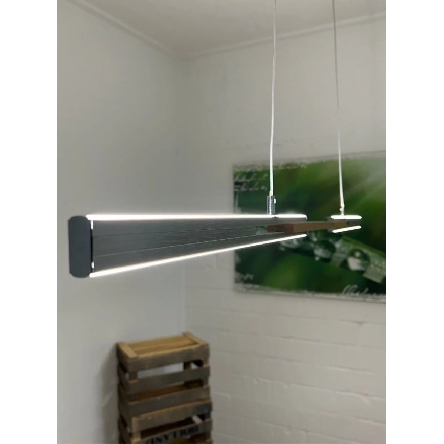 Wofi 6266.01.63.9300 - LED-kattokruunu johdossa KIT LED/32W/230V