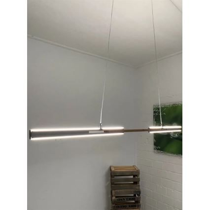 Wofi 6266.01.63.9300 - LED-kattokruunu johdossa KIT LED/32W/230V