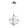 Wofi 6423.03.01.9100 - LED Kattokruunu johdossa HARLEY LED/25W/230V