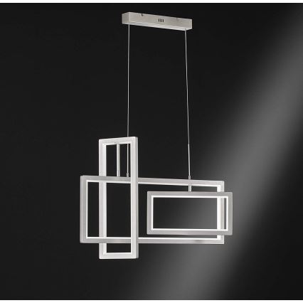 Wofi 6531.03.64.8000 - Himmennettävä LED-kattokruunu johdossa VISO LED/87W/230V