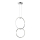 Wofi 6989.02.01.0500 - LED-kattokruunu johdossa CLICK LED/9W/230V 4000K
