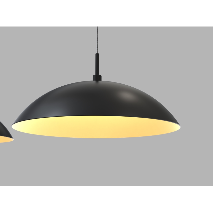 Wofi 7001-304 - Himmennettävä LED-kattokruunu johdossa ROSCOFF LED/29W/230V musta/kulta