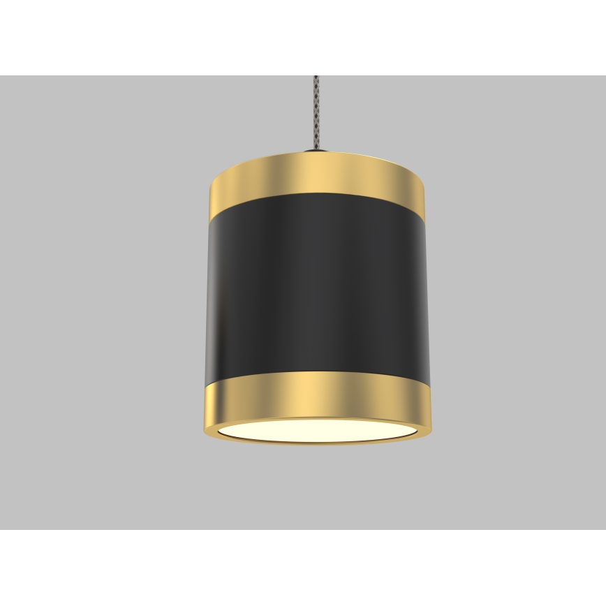 Wofi 7003-404 - Himmennettävä LED-kattokruunu johdossa TOULOUSE LED/34W/230V musta/kulta
