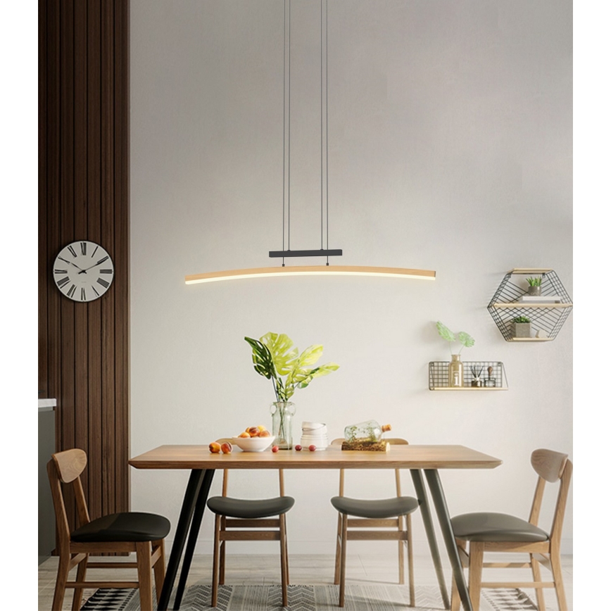 Wofi 7020-106 - Himmennettävä LED-kattokruunu johdossa BOLOGNA LED/27W/230V