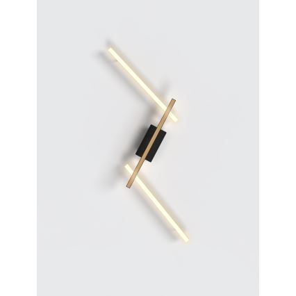 Wofi 7021-306 - Himmennettävä LED-seinävalaisin RIMINI LED/40W/230V ruskea/musta