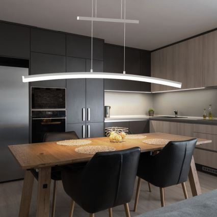 Wofi 7230.01.64.6000 - Himmennettävä LED-kattokruunu johdossa FERROL LED/28W/230V