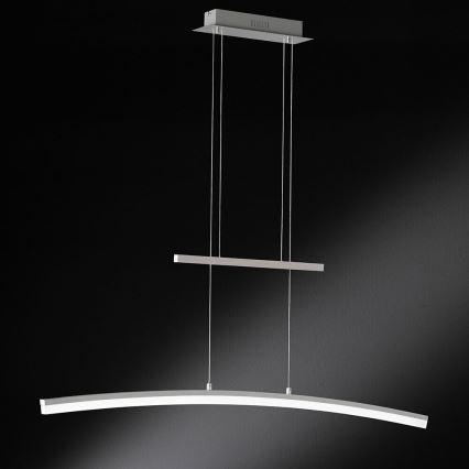 Wofi 7230.01.64.6000 - Himmennettävä LED-kattokruunu johdossa FERROL LED/28W/230V