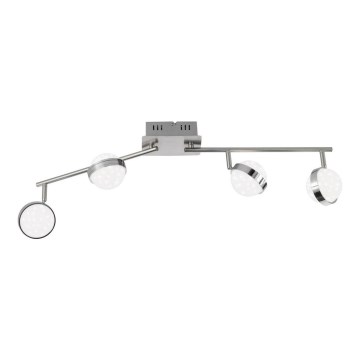 Wofi 7241.04.54.6000 - LED -himmennettävä kohdevalo MONDE 4xLED / 6W / 230V