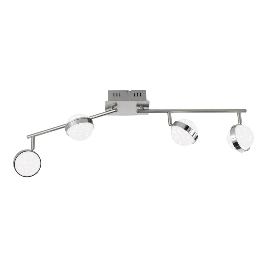 Wofi 7241.04.54.6000 - LED -himmennettävä kohdevalo MONDE 4xLED / 6W / 230V