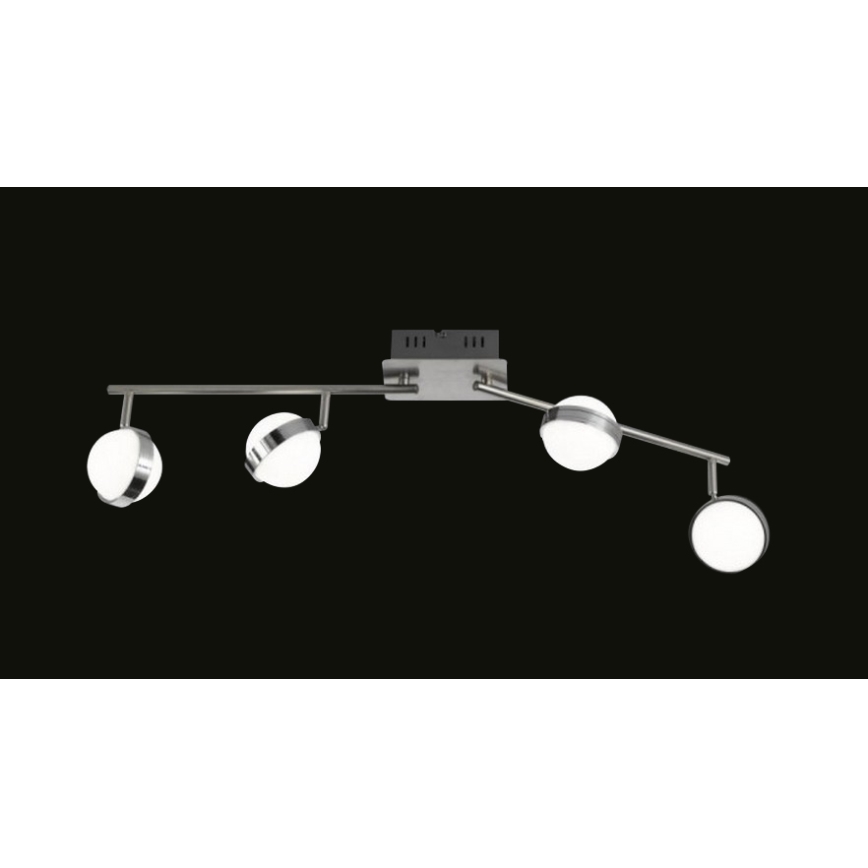 Wofi 7241.04.54.6000 - LED -himmennettävä kohdevalo MONDE 4xLED / 6W / 230V