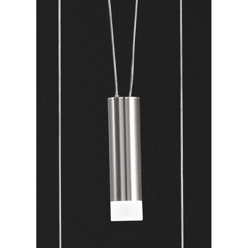Wofi 7263.06.54.6000 - LED himmennettävä riippuvalaisin köydellä JETTE 3xLED/7,5W/230V + 3xLED/1W
