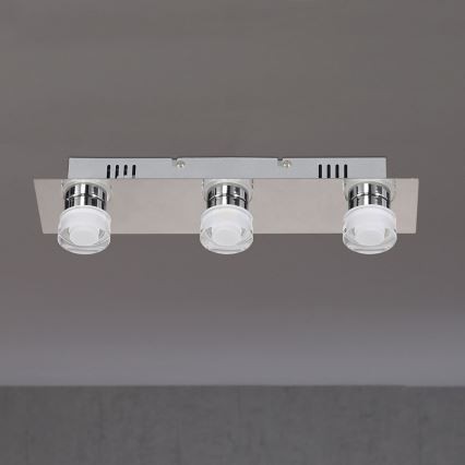 Wofi 7848.03.54.0000 - LED-kattovalaisin LORIENT 3xLED/4W/230V