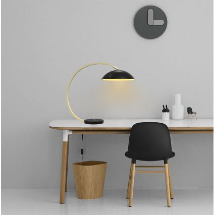 Wofi 8001-104 - LED Himmennettävä kosketuspöytävalaisin ROSCOFF LED/10,5W/230V musta/kulta