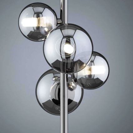 Wofi 8014.04.24.9000 - LED-pöytävalaisin VILLA 4xG9/3W/230V musta