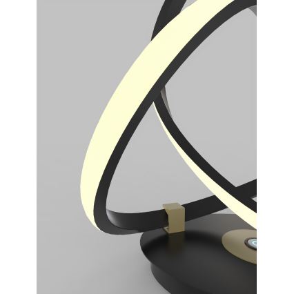 Wofi 8134-104 - LED Himmennettävä kosketuspöytävalaisin INDIGO LED/10,5W/230V musta/kulta