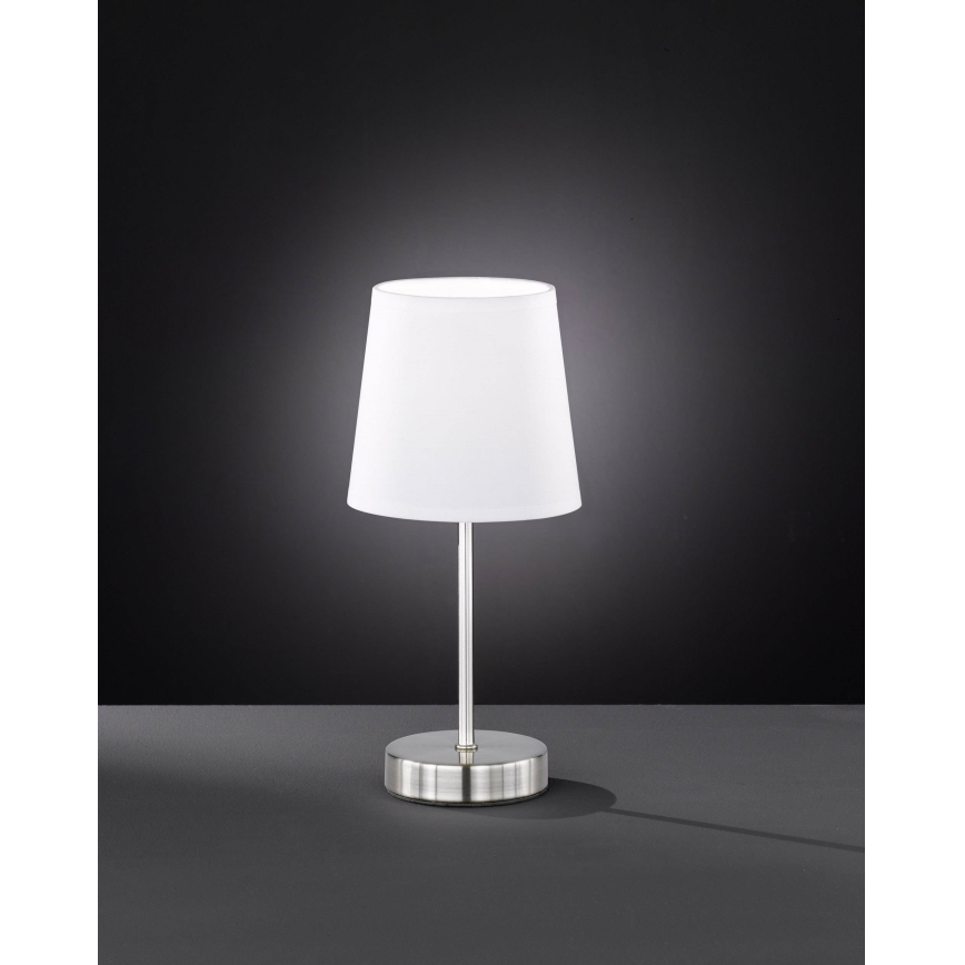 Wofi 832401060000 - Pöytävalaisin CESENA 1xE14/42W/230V valkoinen