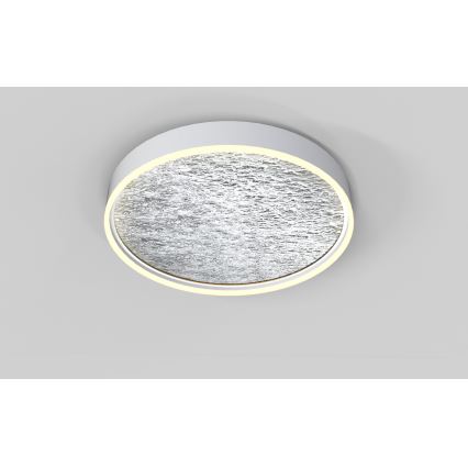 Wofi 9002-103L - Himmennettävä LED-kattovalaisin BORDEAUX LED/60W/230V hopea